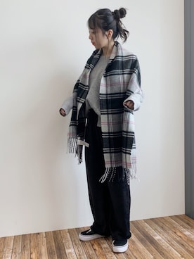 ユナさん（レディース・155cm）の冬コーディネート