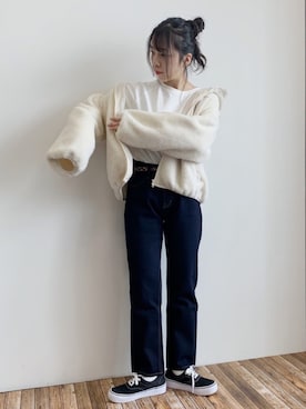 ユナさん（レディース・155cm）の冬コーディネート