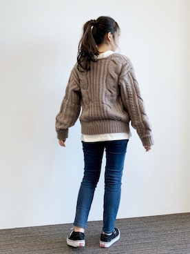 ユナさん（レディース・155cm）の冬コーディネート