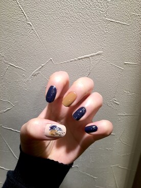 「selfnail」｜yui._sabrinaさん（レディース・161cm）の冬コーディネート