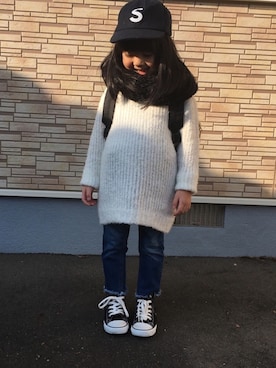 kさん（キッズ・120cm）の冬コーディネート