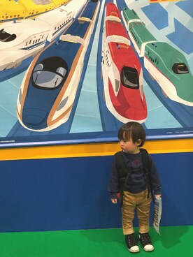 so♡さん（キッズ・90cm）の冬コーディネート