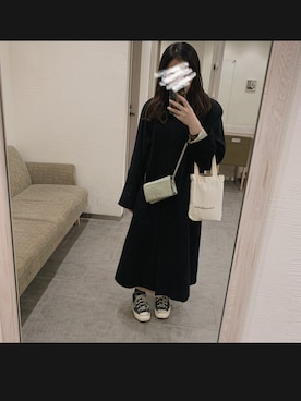 「ちびっこ」｜なーさんさん（レディース・153cm）の冬コーディネート