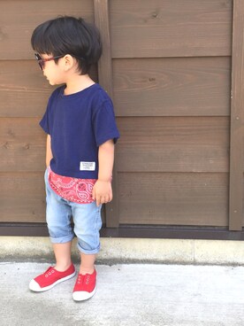 nakanakanaaaさん（キッズ・90cm）の春コーディネート