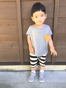 nakanakanaaaさん(キッズ・90cm)の夏コーディネート