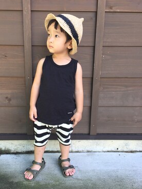 nakanakanaaaさん(キッズ・90cm)の夏コーディネート