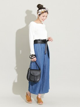 「URBAN RESEARCH Sonny Label（アーバンリサーチサニーレーベル）のアイテム（財布/小物）」を使った、kurataniさん（レディース・165cm）の春コーディネート