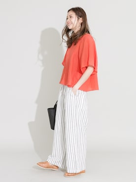 kurataniさん（レディース・165cm）の春コーディネート