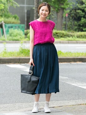 kurataniさん（レディース・165cm）の春コーディネート