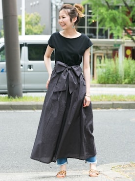 kurataniさん（レディース・165cm）の夏コーディネート