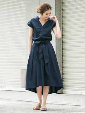 kurataniさん（レディース・165cm）の夏コーディネート