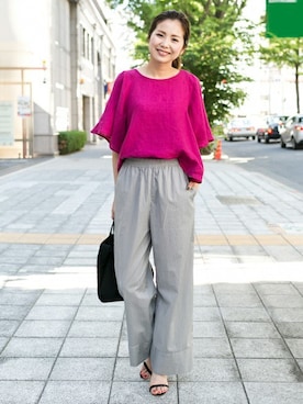 kurataniさん（レディース・165cm）の夏コーディネート