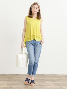 kurataniさん（レディース・165cm）の夏コーディネート