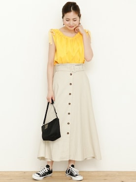 kurataniさん（レディース・165cm）の春コーディネート