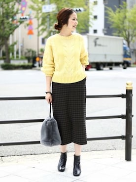 kurataniさん（レディース・165cm）の秋コーディネート