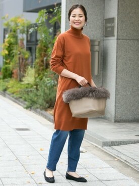 kurataniさん(レディース・165cm)の冬コーディネート