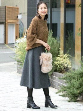 kurataniさん（レディース・165cm）の冬コーディネート