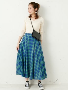 kurataniさん（レディース・165cm）の春コーディネート