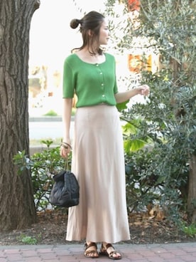 kurataniさん（レディース・165cm）の春コーディネート