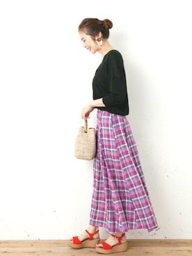 kurataniさん（レディース・165cm）の春コーディネート