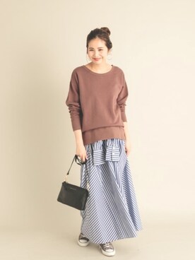 kurataniさん（レディース・165cm）の秋コーディネート