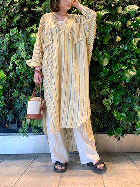 「KIIRA（キーラ）のアイテム」を使った、kurataniさん（レディース・165cm）の春コーディネート