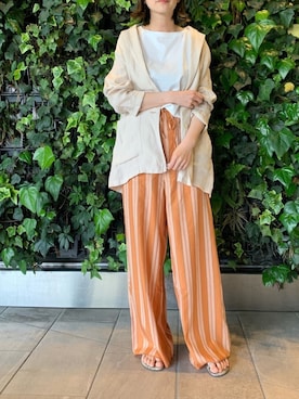 「KIIRA（キーラ）のアイテム」を使った、kurataniさん（レディース・165cm）の春コーディネート