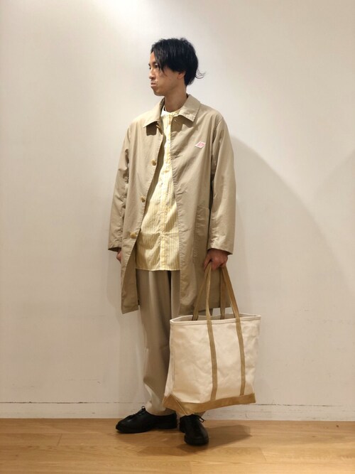タナカ Bshop グランフロント大阪店 Dantonのナイロンジャケットを使ったコーディネート Wear