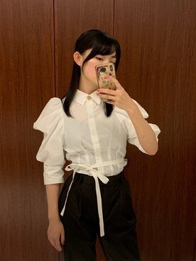 麗子さんのコーディネート