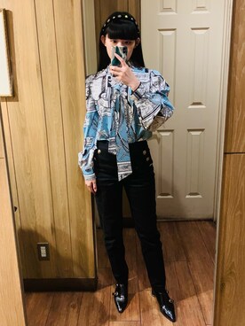 麗子さんのコーディネート