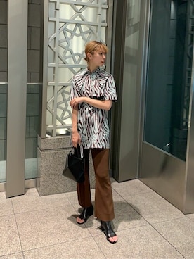 まてぃさん（レディース・167cm）の夏コーディネート