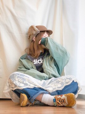 晴-haru-さん(レディース・148cm)の春コーディネート