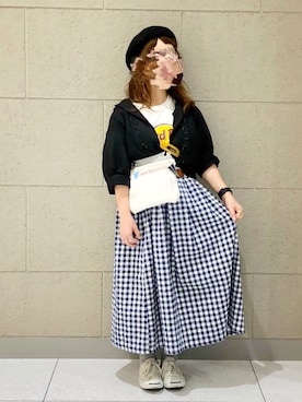 「CONVERSE（コンバース）のCONVERSE コンバース ジャック パーセル / JACK PURCEL（スニーカー）」を使った、晴-haru-さん（レディース・148cm）の夏コーディネート