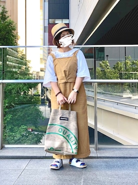 「CHEER（チアー）のアイテム」を使った、晴-haru-さん（レディース・148cm）の夏コーディネート