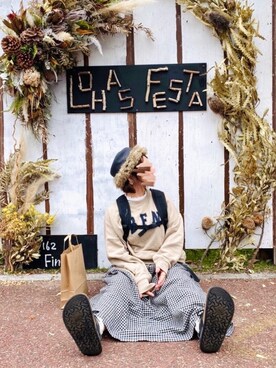 晴-haru-さん（レディース・148cm）の秋コーディネート