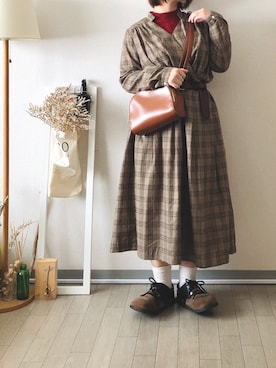 晴-haru-さん（レディース・148cm）の秋コーディネート