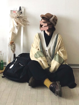 晴-haru-さん（レディース・148cm）の冬コーディネート