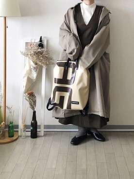 晴-haru-さんの「KBF　BIGプリーツジャンパースカート」を使ったコーディネート