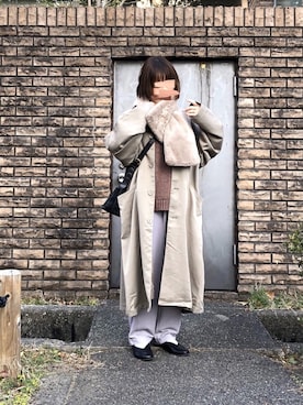 ベストを使った ゆるコーデ のレディース人気ファッションコーディネート Wear