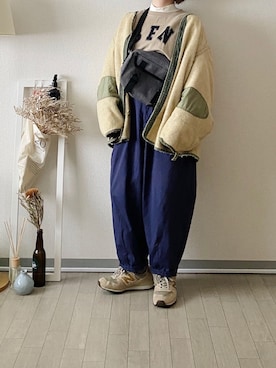 晴-haru-さん（レディース・148cm）の冬コーディネート