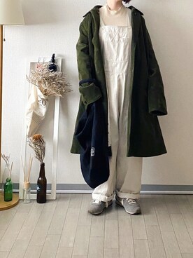 「Sunny clouds（サニークラウズ）のアイテム（ジャケット/アウター）」を使った、晴-haru-さん（レディース・148cm）の冬コーディネート