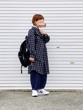 「poudoudou（プードゥドゥ）のアイテム」を使った、晴-haru-さん（レディース・148cm）の春コーディネート