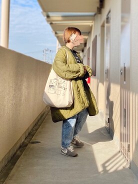 晴-haru-さん（レディース・148cm）の冬コーディネート