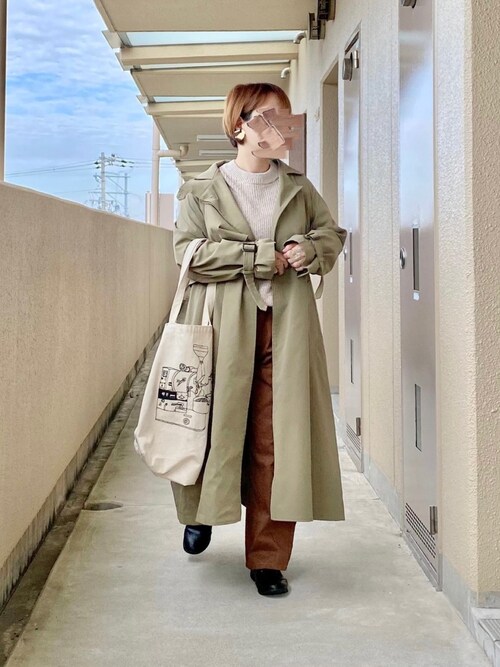 晴 Haru Freak S Storeのトレンチコートを使ったコーディネート Wear