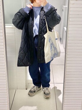 「アイテム（モッズコート）」を使った、晴-haru-さん（レディース・148cm）の冬コーディネート