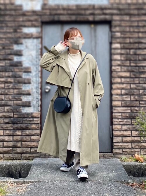 晴 Haru Freak S Storeのトレンチコートを使ったコーディネート Wear
