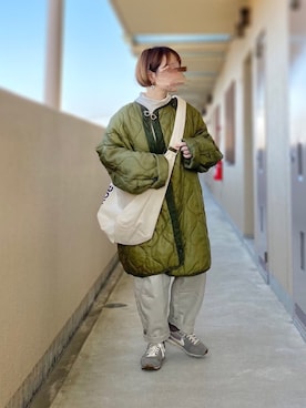 晴-haru-さん（レディース・148cm）の冬コーディネート