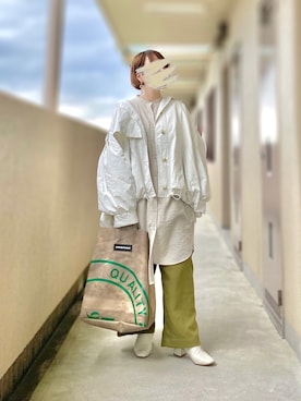 「SHEL’TTER（シェルター）のアイテム（ジャケット/アウター）」を使った、晴-haru-さん（レディース・148cm）の冬コーディネート