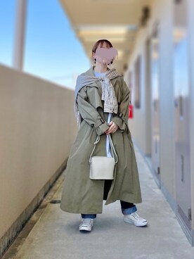 「CONVERSE（コンバース）のCONVERSE コンバース ジャック パーセル / JACK PURCEL（スニーカー）」を使った、晴-haru-さん（レディース・148cm）の冬コーディネート