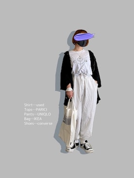 晴-haru-さん（レディース・148cm）の春コーディネート